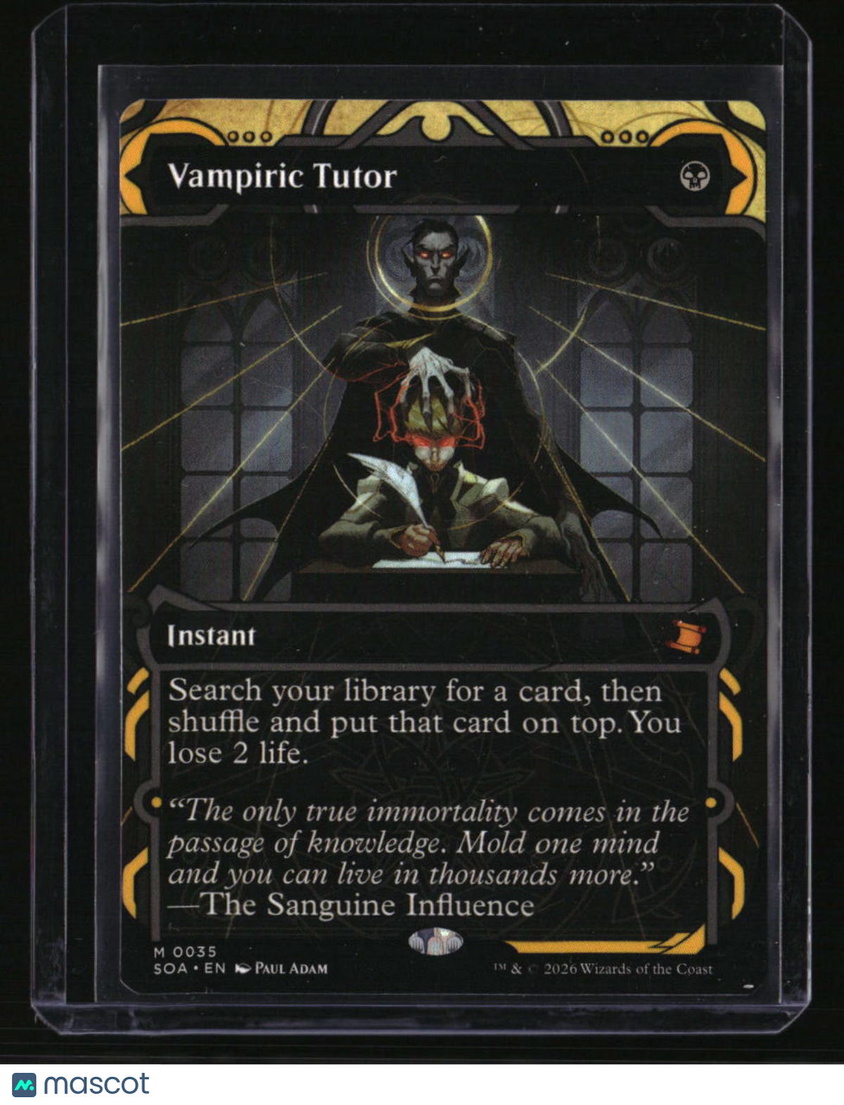 Secrets of Strixhaven: Mystical Archive Vampiric Tutor