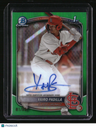 2025 Bowman Chrome Yairo Padilla Prospect Autographs Green #/99