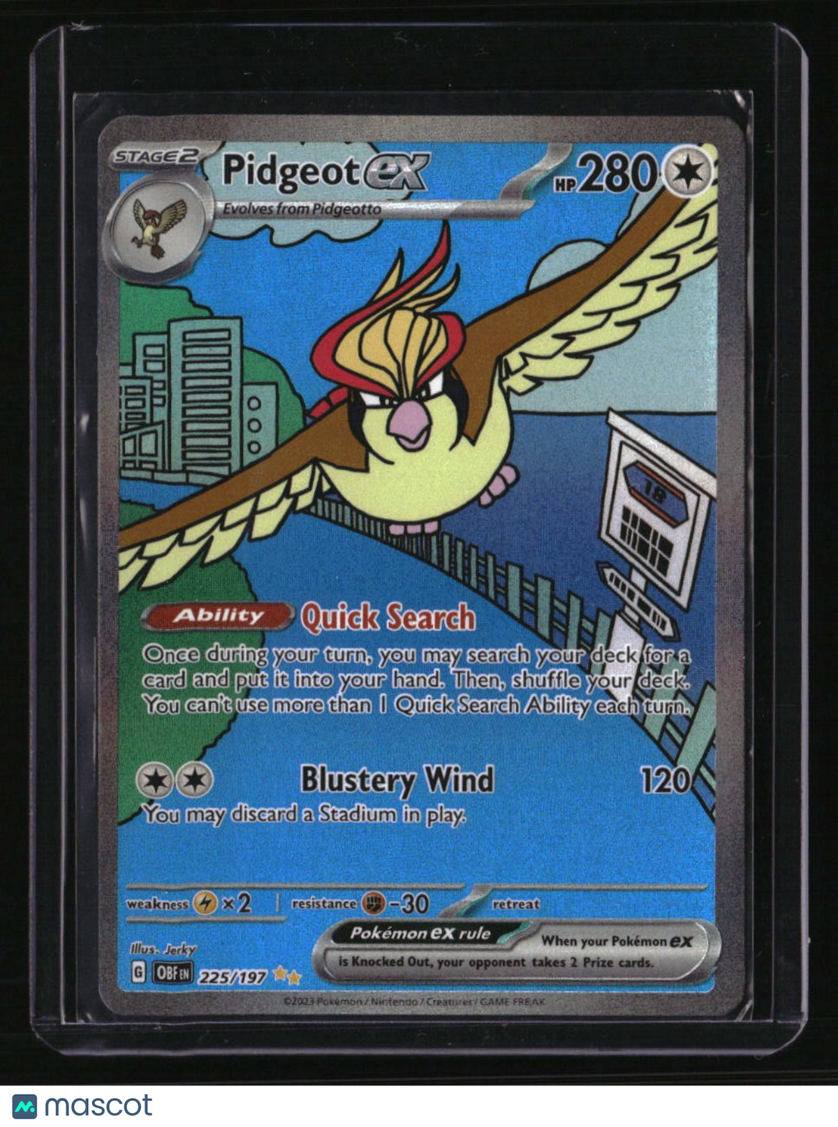 SV03: Obsidian Flames Pidgeot ex