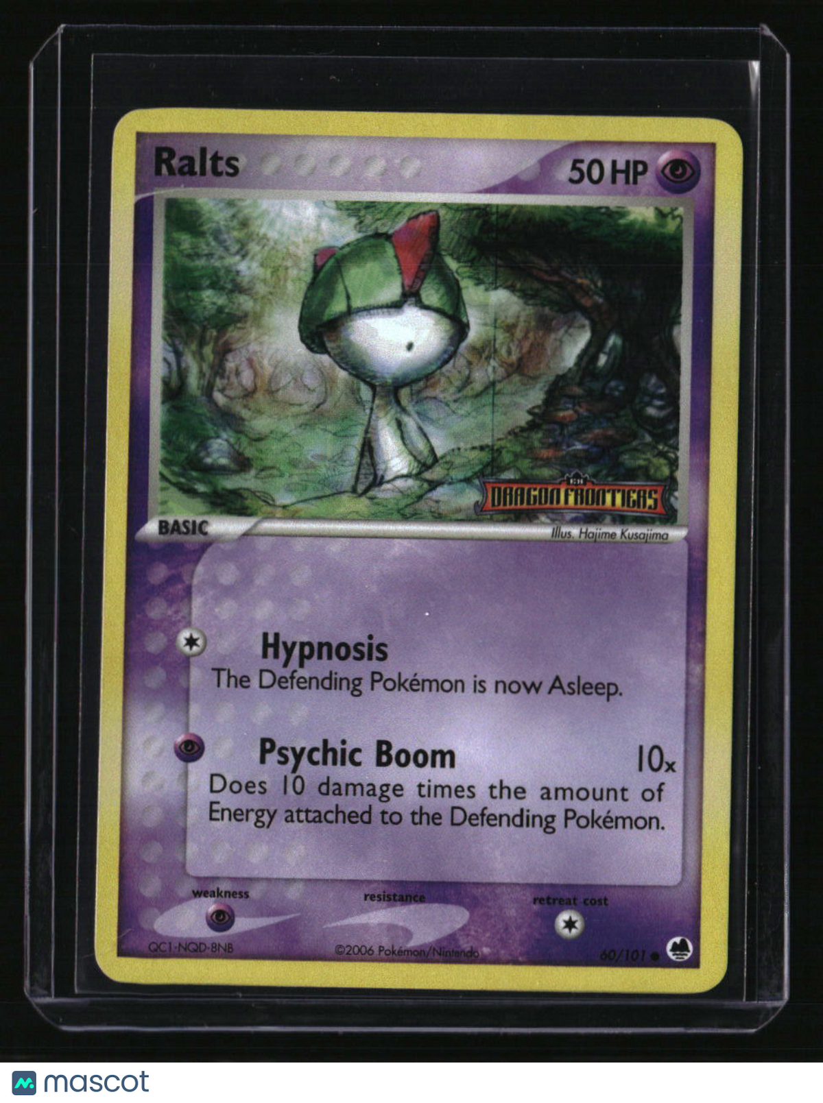 Dragon Frontiers Ralts Reverse Holo