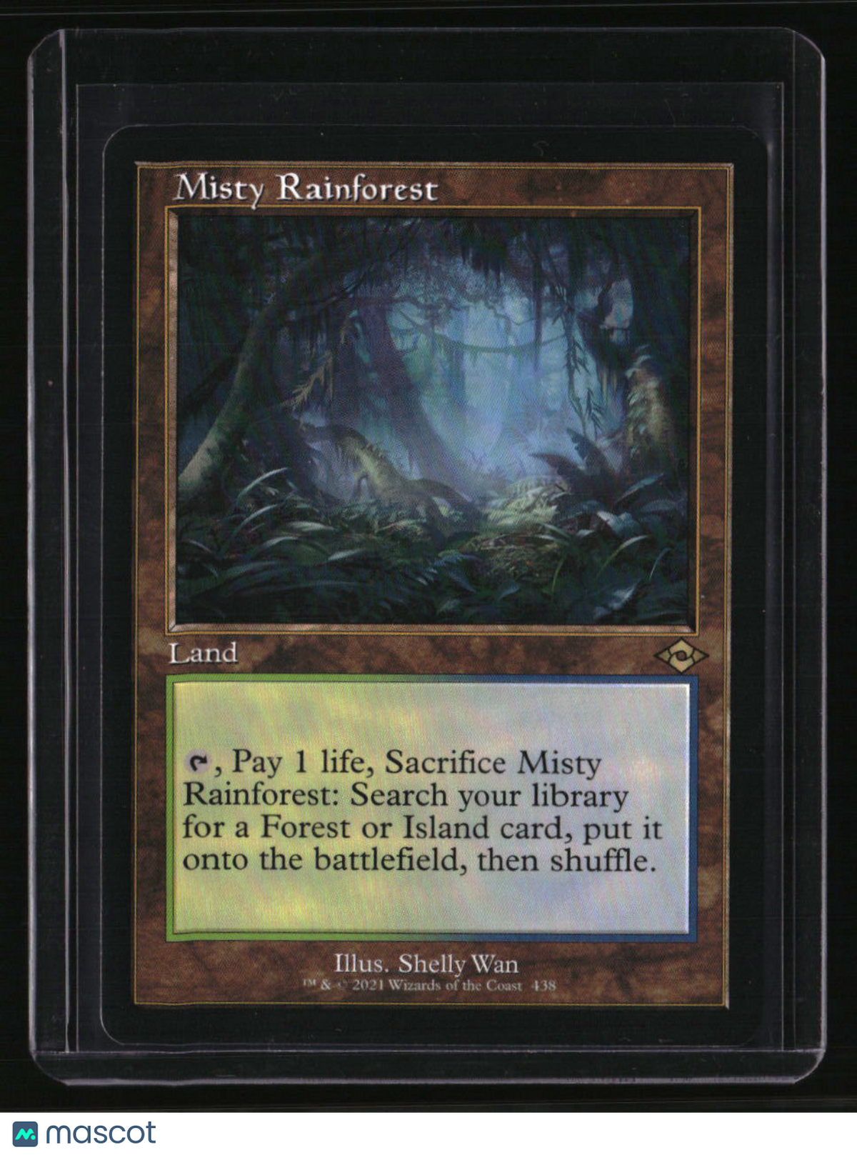 Modern Horizons 2 Misty Rainforest (Retro Frame)