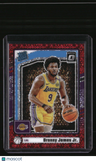 2024-25 Donruss Optic Bronny James Jr. Fast Break Red #/75