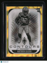2025 Panini Phoenix Matthew Golden Contours Yellow Lava Prizm #/99