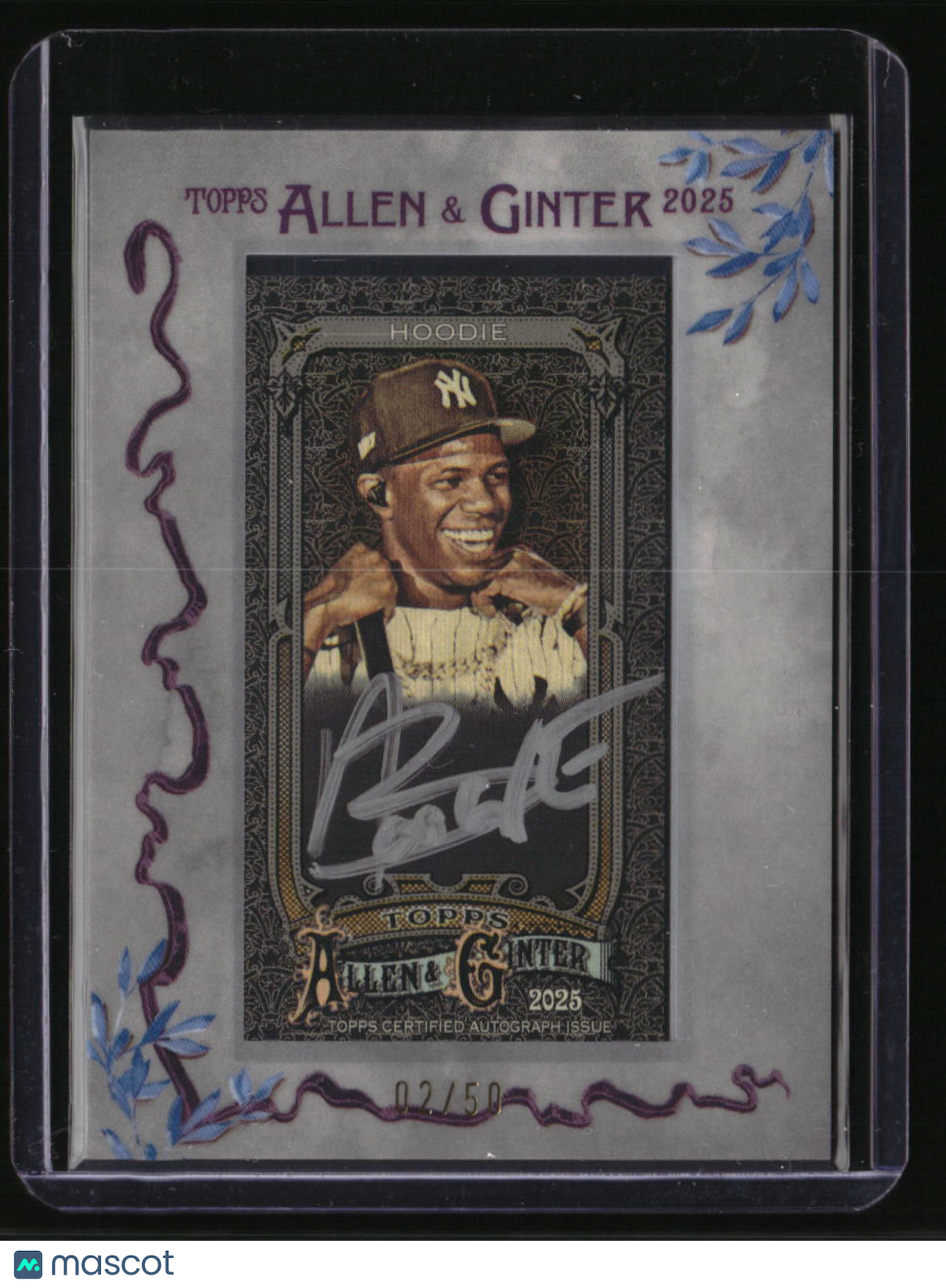 2025 Topps Allen & Ginter X a Boogie wit da Hoodie Framed Mini Autographs #/50