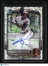 2025 Bowman Aron Estrada Chrome Prospects Autographs Speckle Refractor #/299