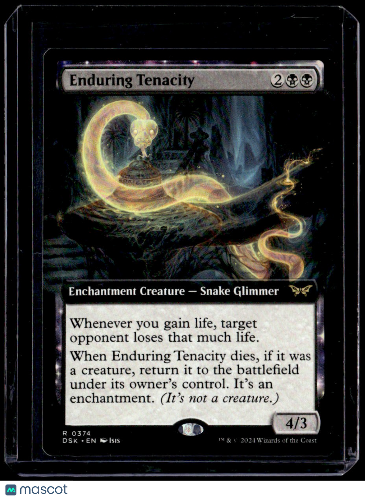 Duskmourn: House of Horror Enduring Tenacity (Extended Art)