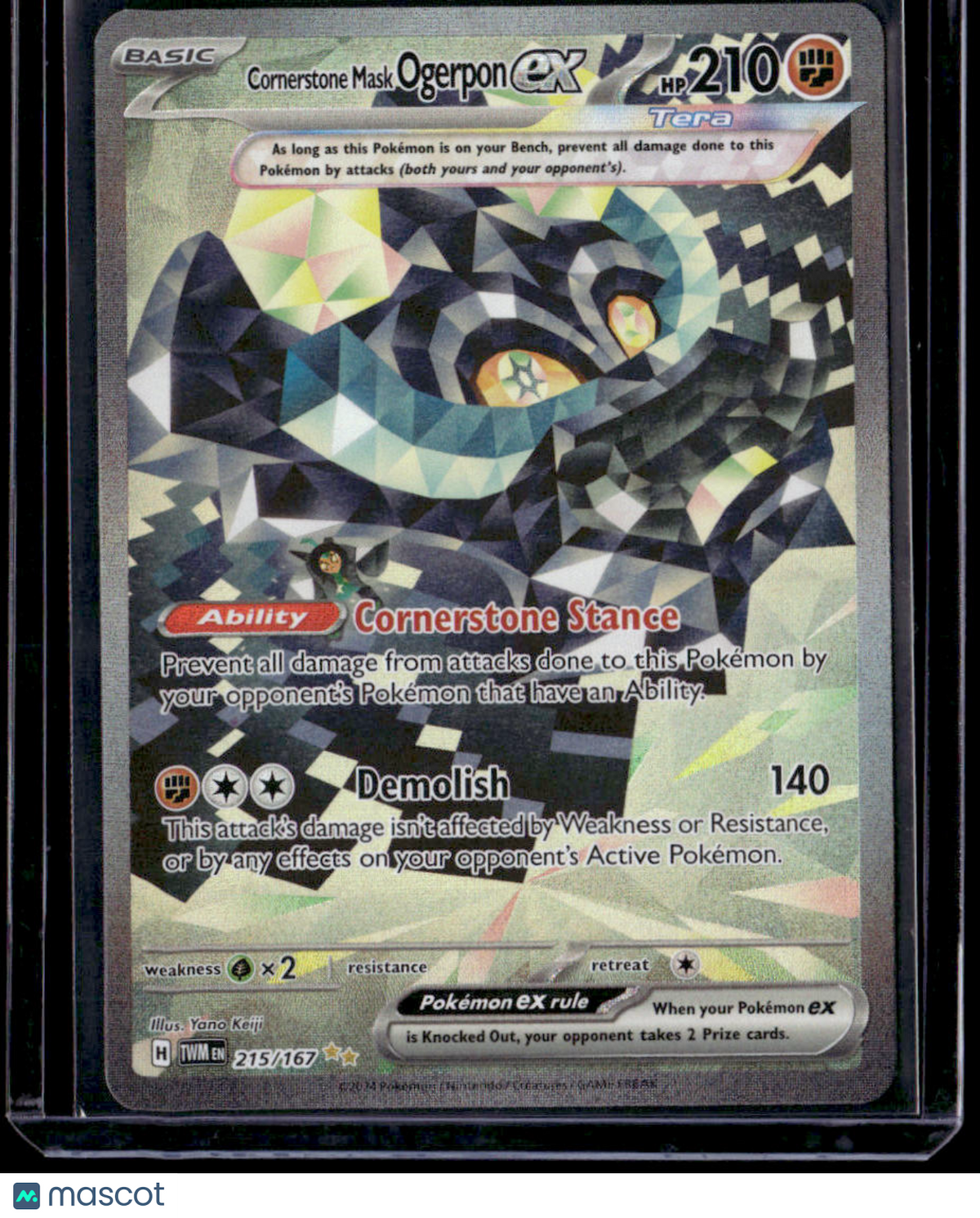SV06: Twilight Masquerade Cornerstone Mask Ogerpon ex