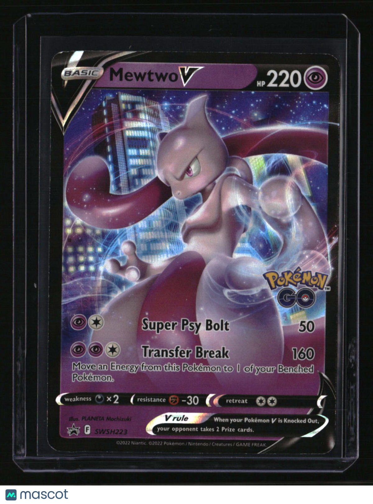 SWSH: Sword & Shield Promo Cards Mewtwo V