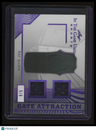 2025 Leaf In The Game Used Ray Allen Gate Attraction Purple Holo #/6