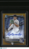 2025 Bowman Draft Michael Lombardi Chrome Prospect Autographs Gold #/50