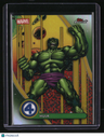 2026 Finest Fantastic Four Hulk Gold Refractor #/50
