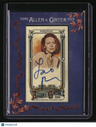 2025 Topps Allen & Ginter Laura Prepon Framed Mini Autos Blue Framed #/99