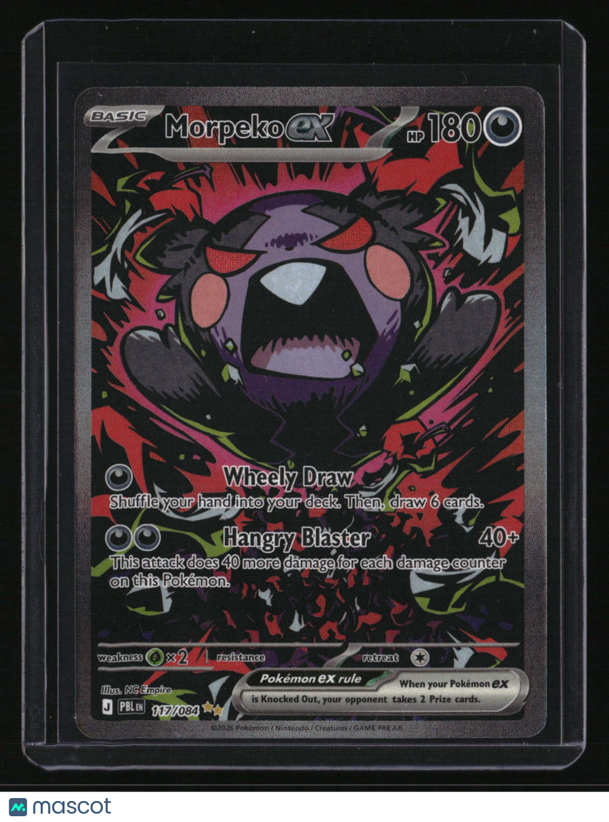 ME05: Pitch Black Morpeko ex