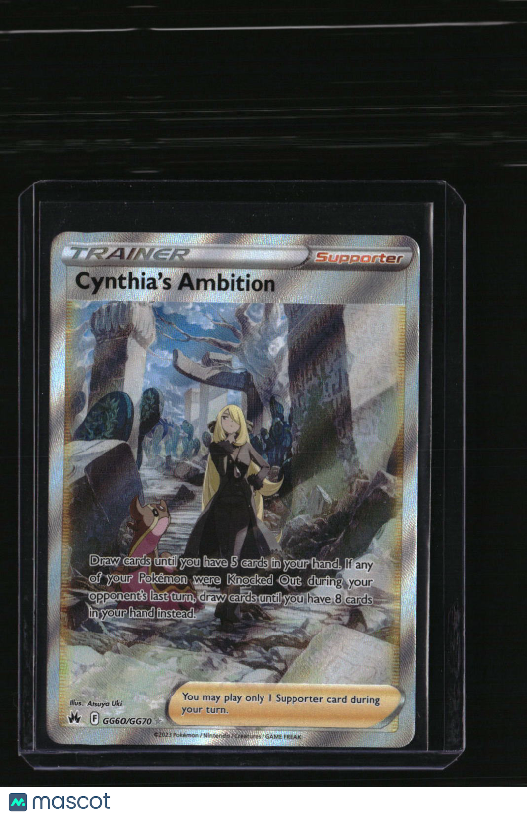 SWSH: Crown Zenith: Galarian Gallery Cynthia's Ambition