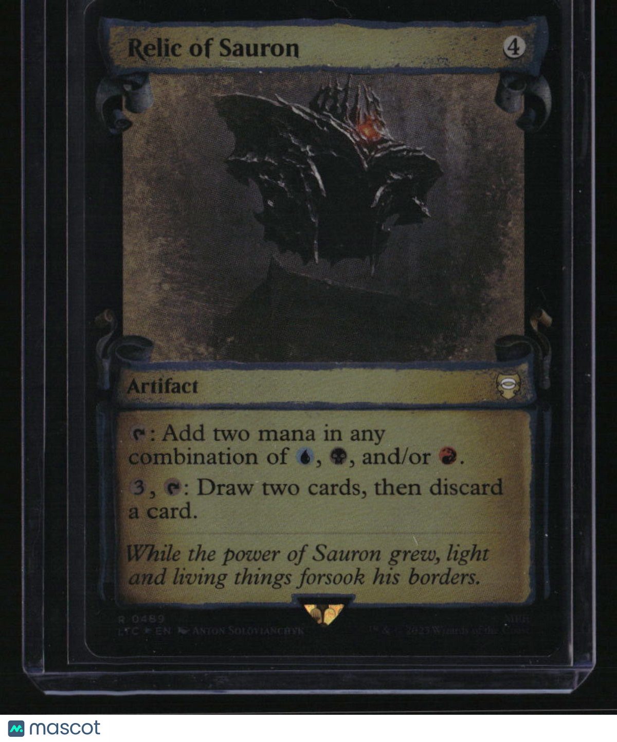 The Lord of the Rings: Relic of Sauron (Showcase Scrolls) Foil