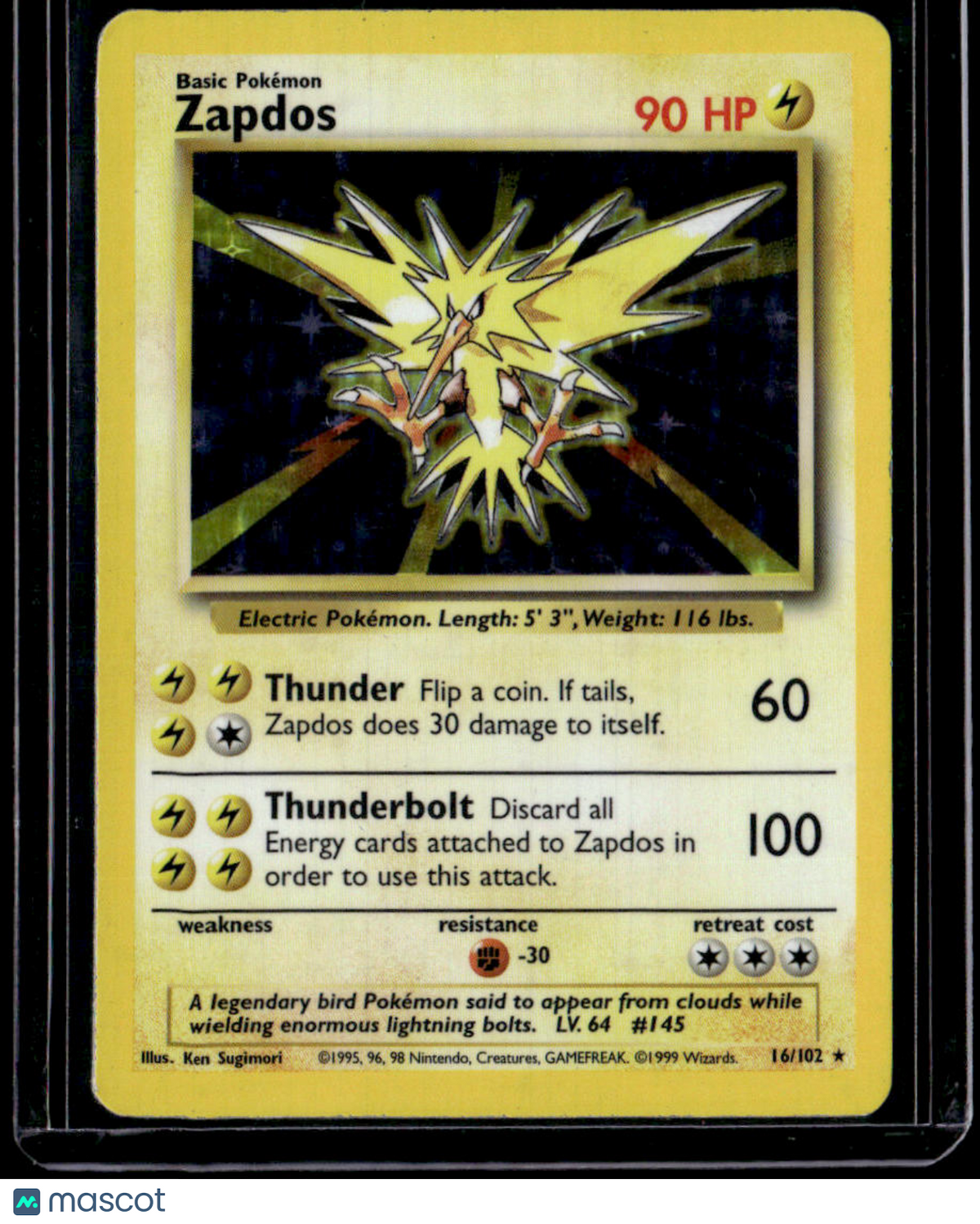 Base Set Zapdos