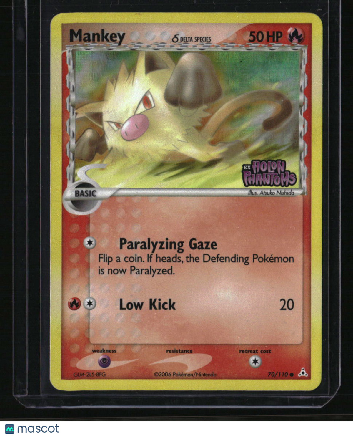 EX Holon Phantoms Mankey (Delta Species) Reverse Holo