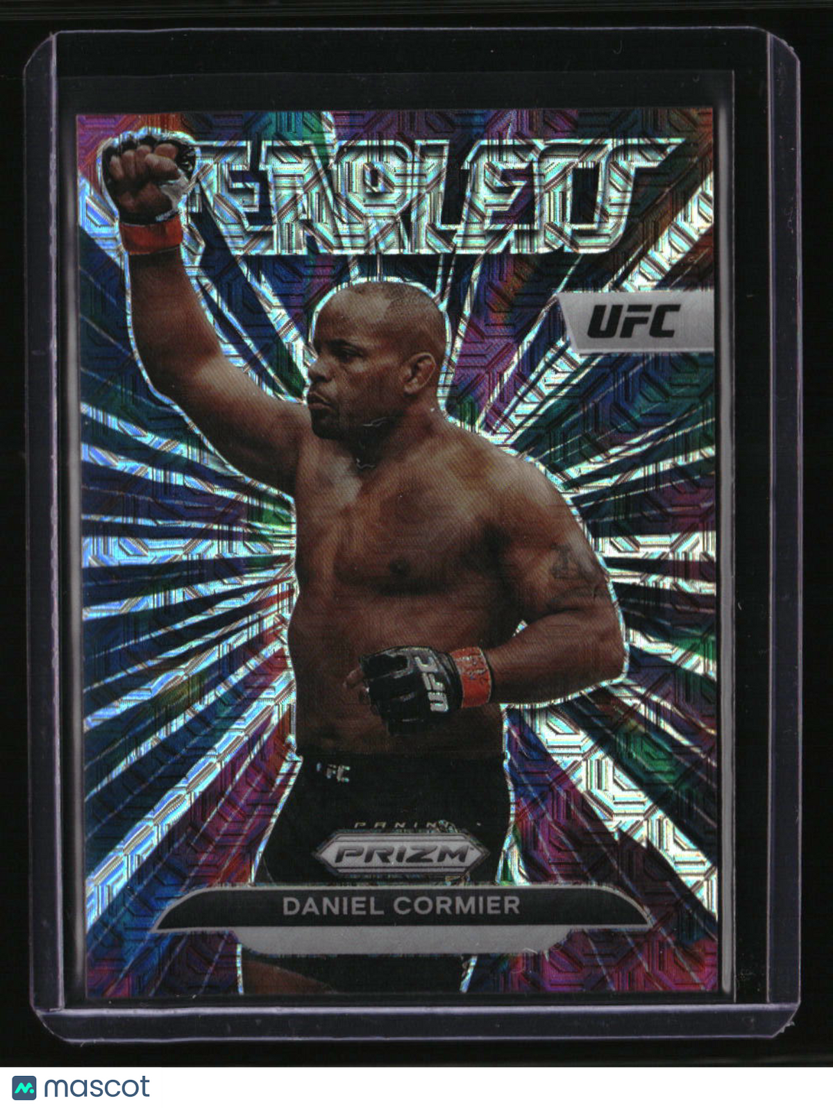 2023 Panini Prizm UFC Daniel Cormier Fearless Mojo Prizms #/25
