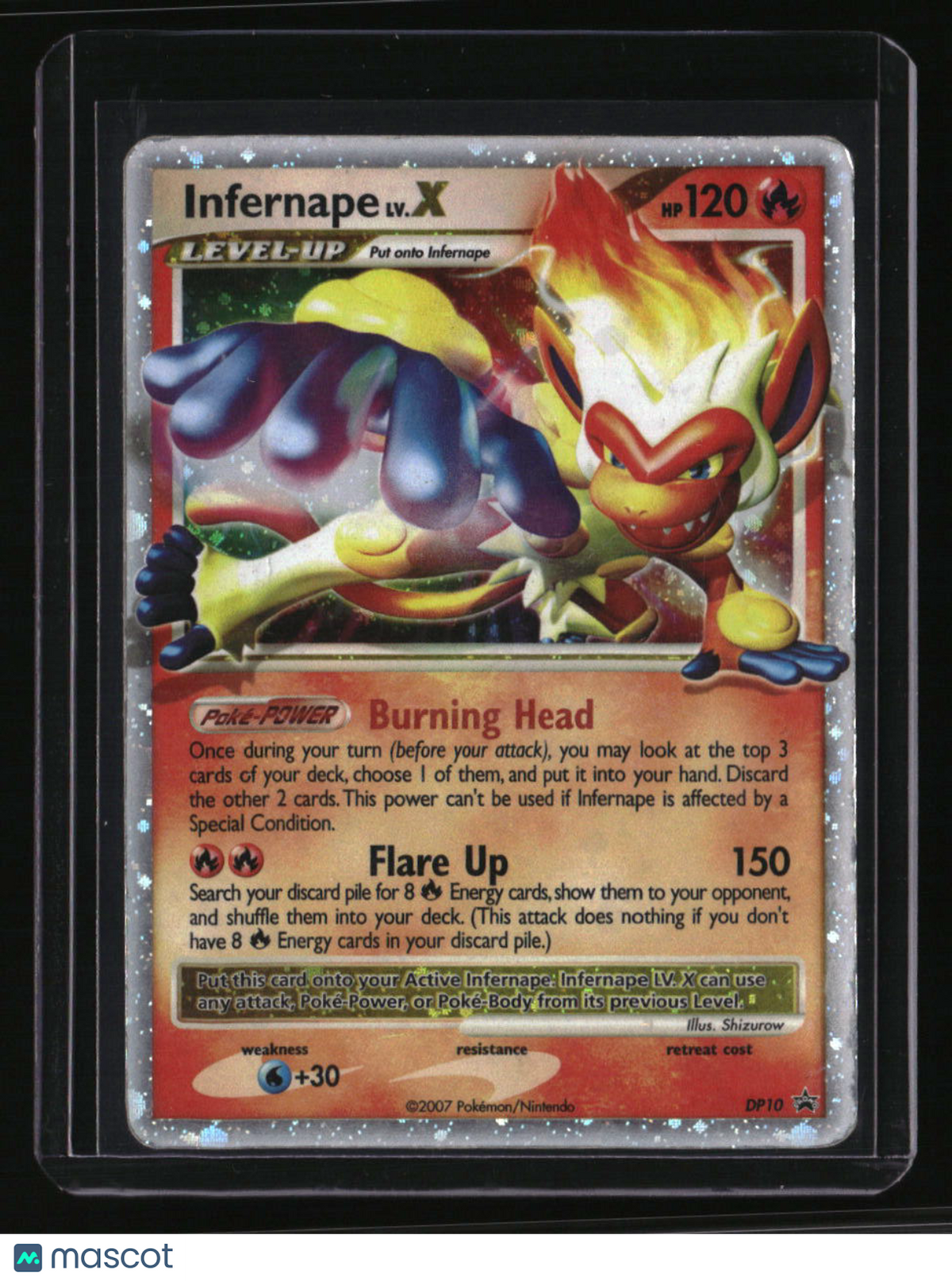 Diamond and Pearl Promos Infernape LV.X