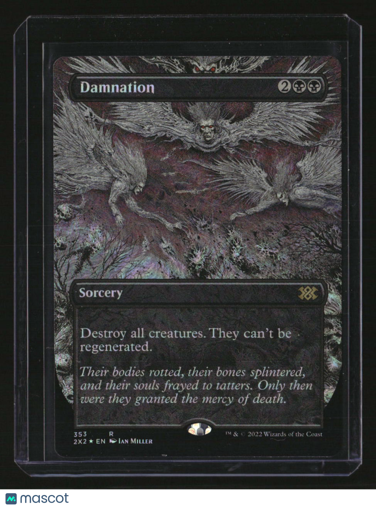 Double Masters 2022 Damnation (Borderless) Foil