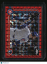 2025 Topps Chrome Ian Happ Red Geometric Refractors #/5