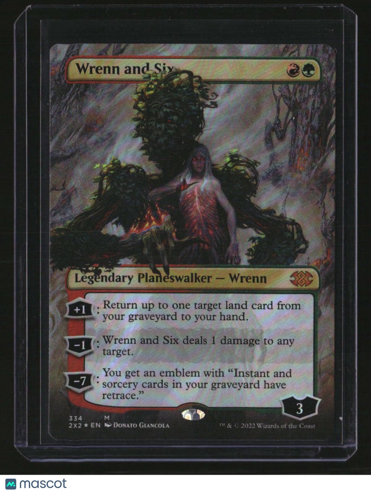Double Masters 2022 Wrenn and Six (Borderless) Foil
