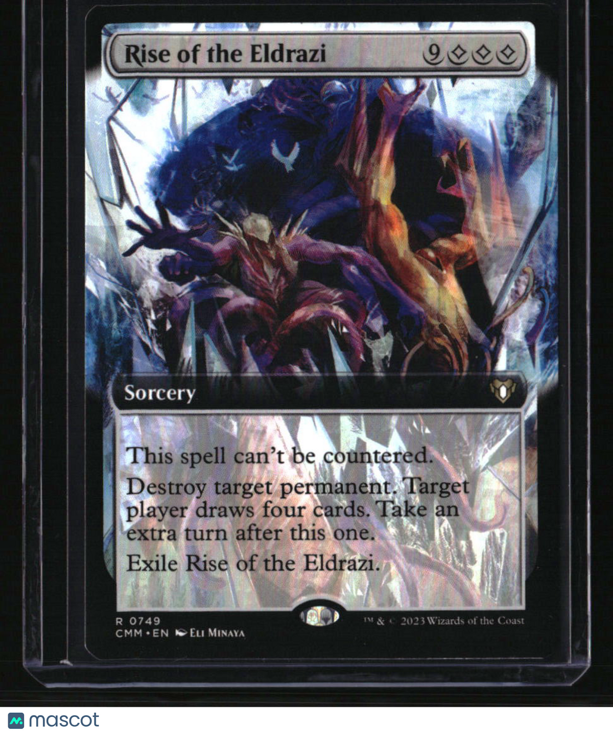 Commander Masters Rise of the Eldrazi (Extended Art)