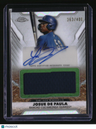 2025 Topps Pro Debut Josue De Paula Pro Debut Jumbo Relic Autographs #/400
