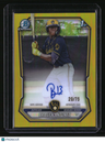 2026 Bowman Brailyn Antunez Chrome Prospect Autographs Yellow Refractors #/75