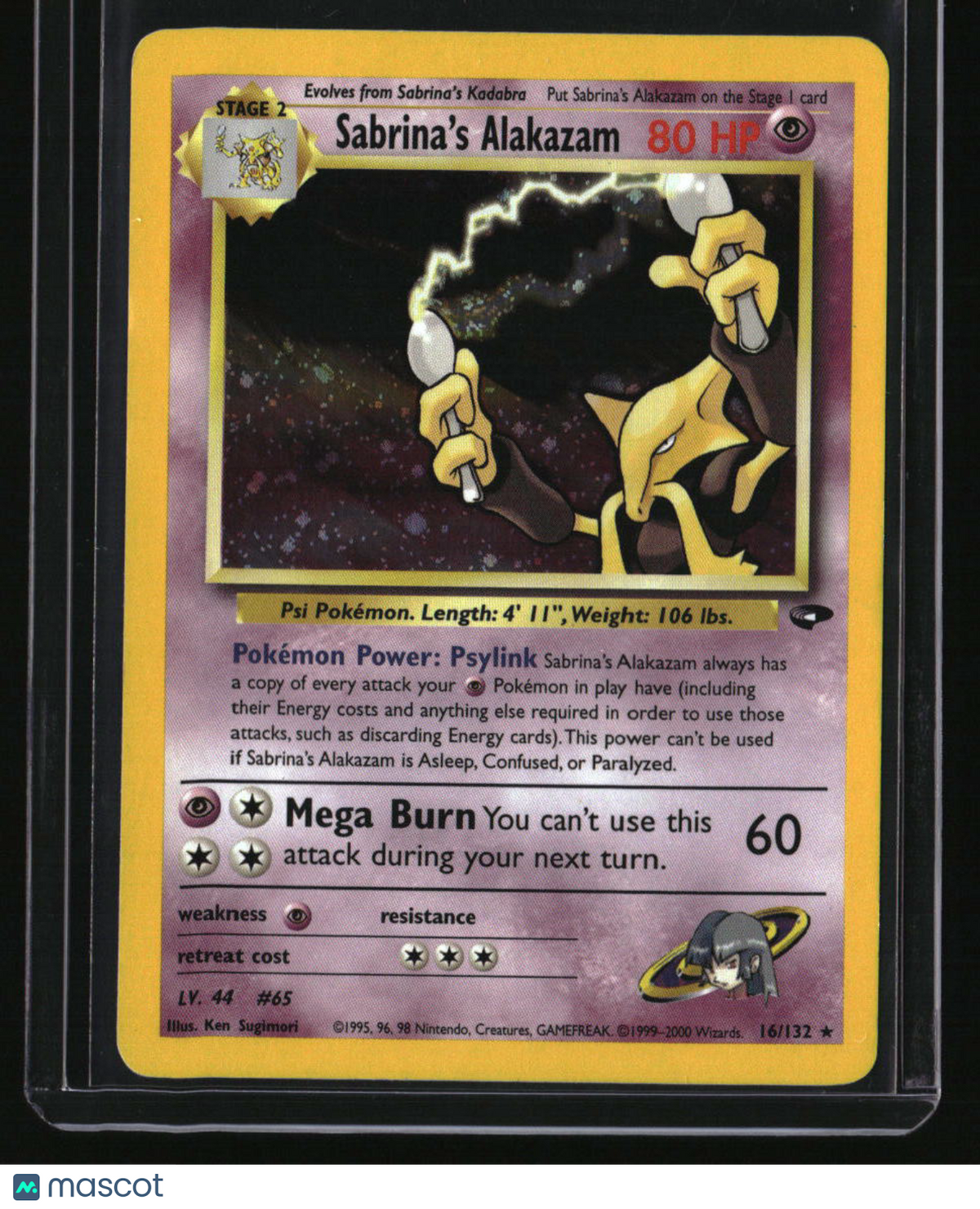 Gym Challenge Sabrina's Alakazam