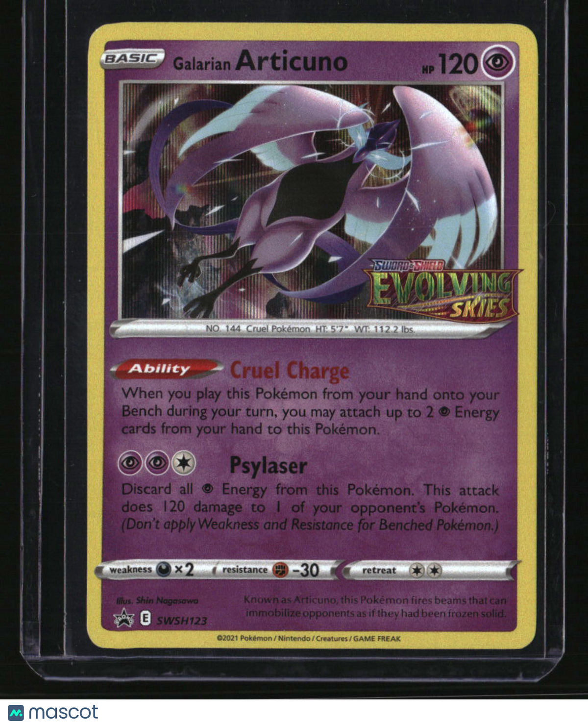 SWSH: Sword & Shield Promo Cards Galarian Articuno