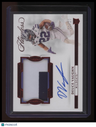 2023 Panini Flawless Collegiate Deuce Vaughn Rookie Patch Auto Ruby #/20