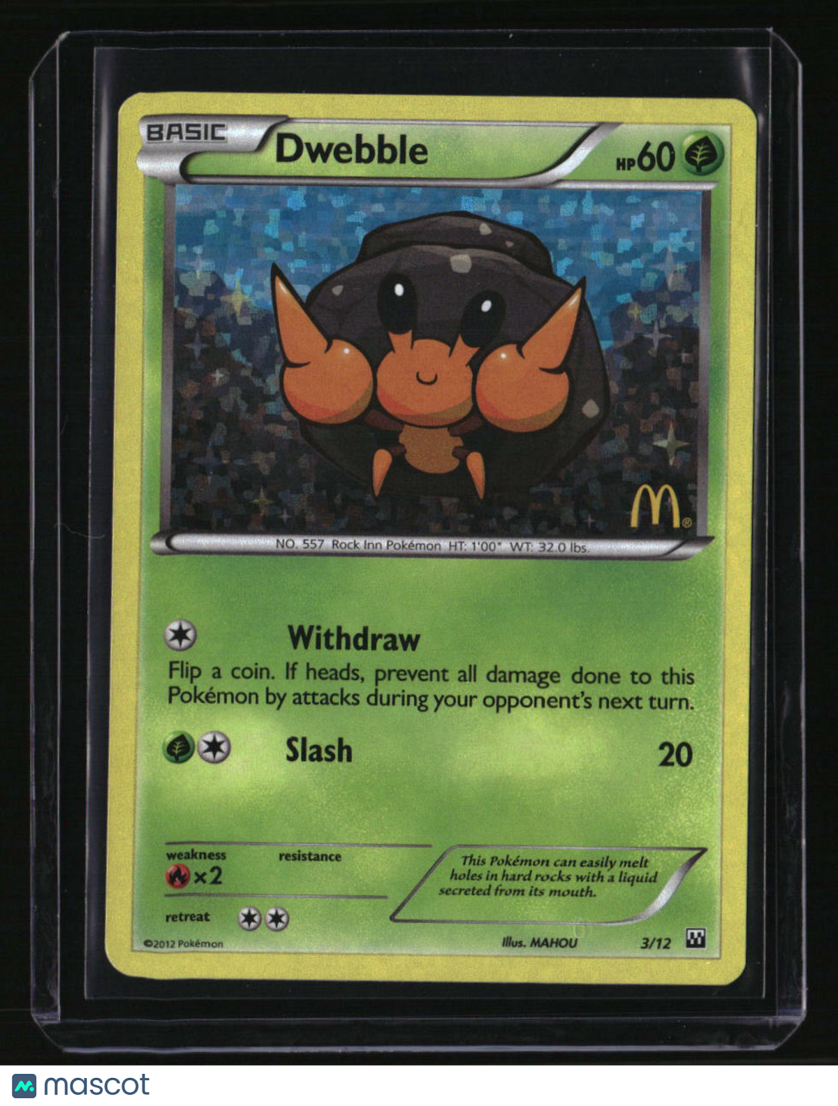 McDonald's Promos 2012 Dwebble