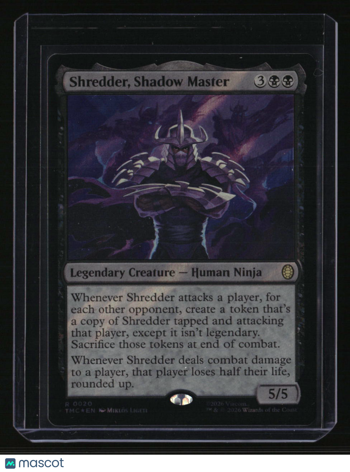 Commander: Teenage Mutant Ninja Turtles Shredder, Shadow Master (Surge Foil)