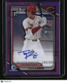 2024 Bowman Draft Tyson Lewis Chrome Prospect Autographs Purple Refractor #/250