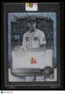 2025 Bowman Chrome Liberts Aponte Prospect Auto Black & White Shimmer