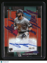 2026 Finest Jacob Melton Finest Autographs Orange Refractors #/25