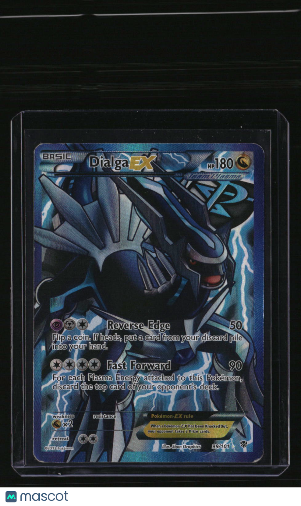 Plasma Blast Dialga EX (Team Plasma) (99 Full Art)