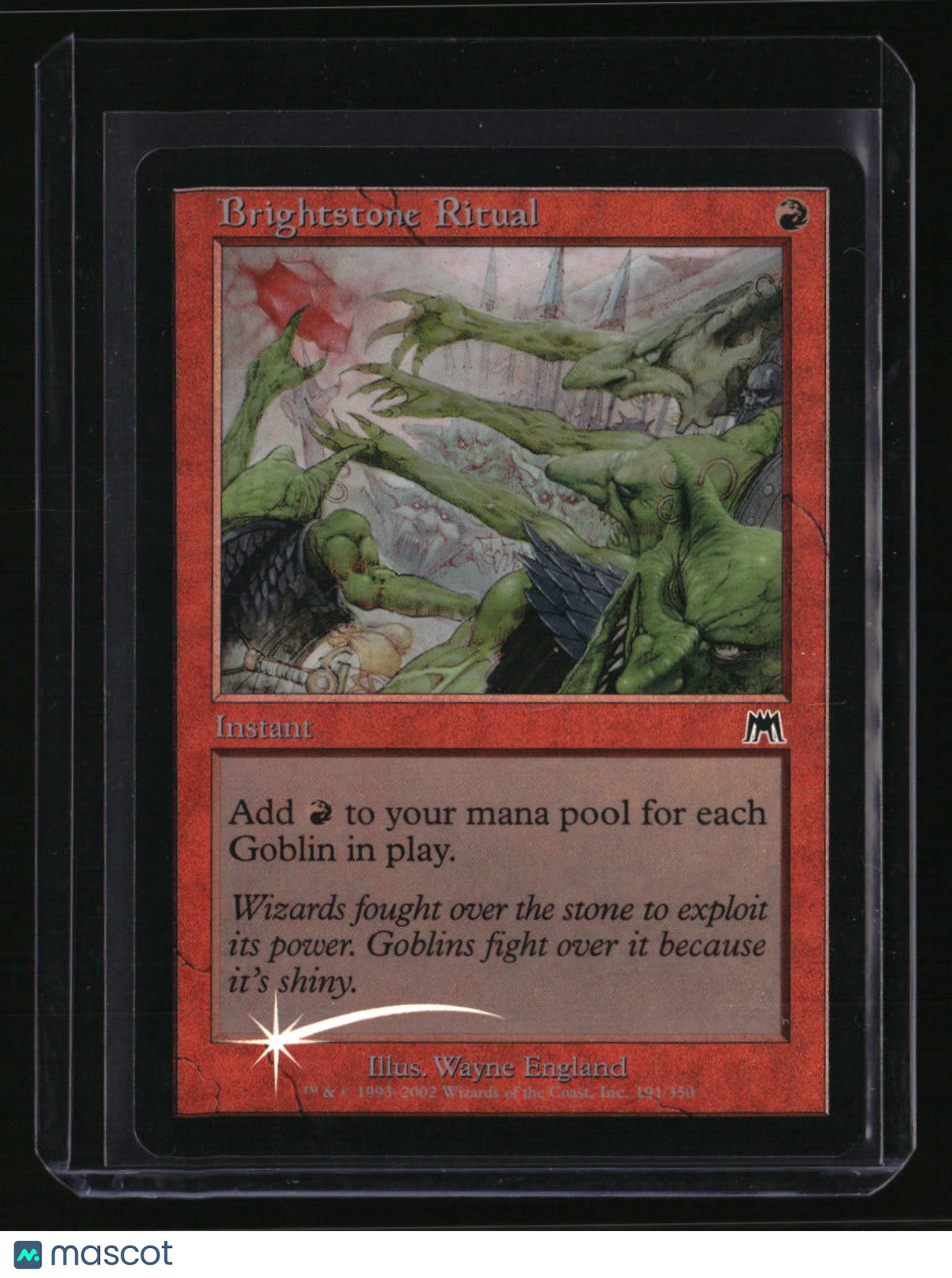 Onslaught Brightstone Ritual Foil