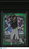 2025 Bowman Draft Billy Carlson Chrome Green Reptilian Refractor #/99