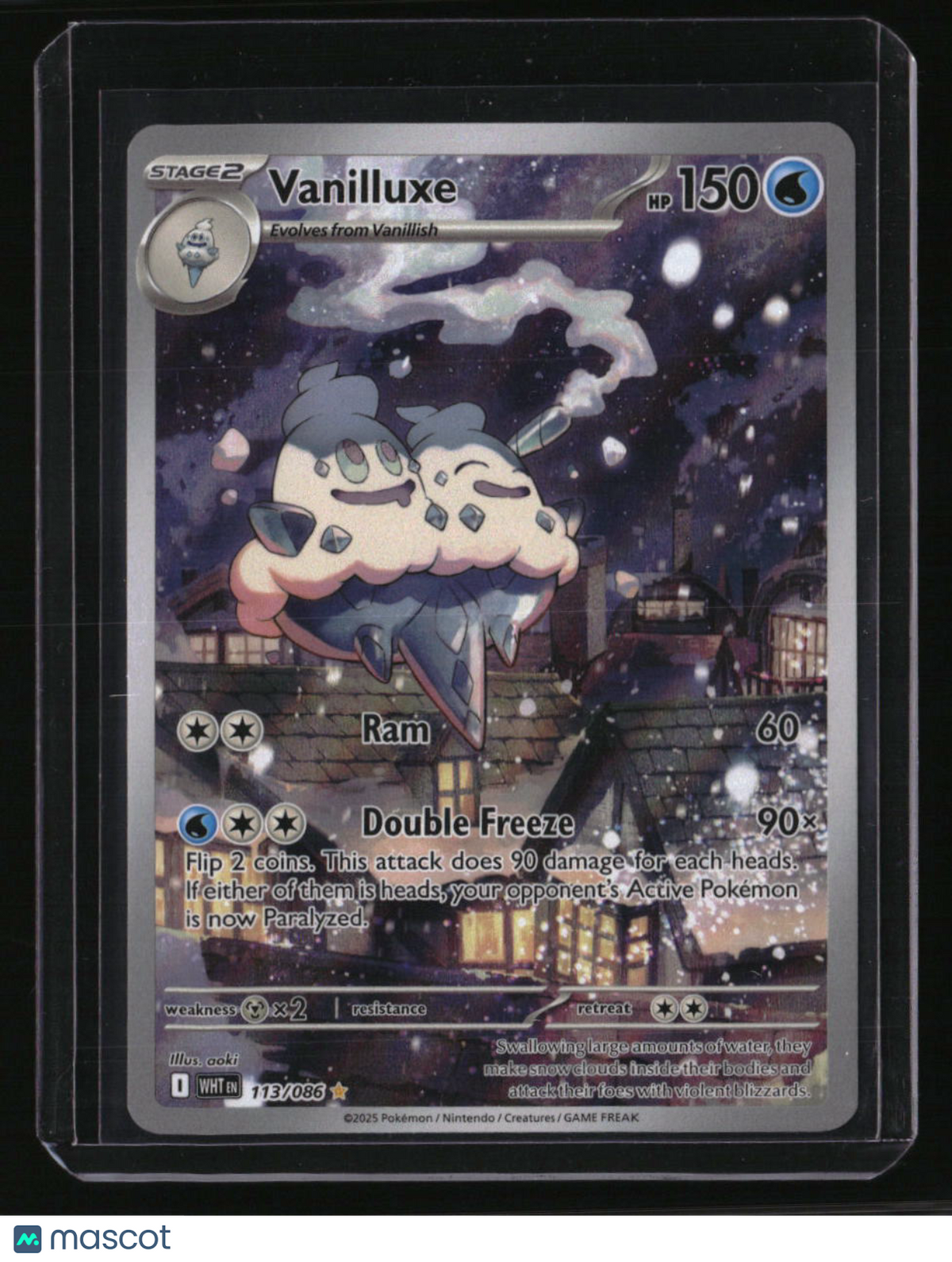 SV: White Flare Vanilluxe