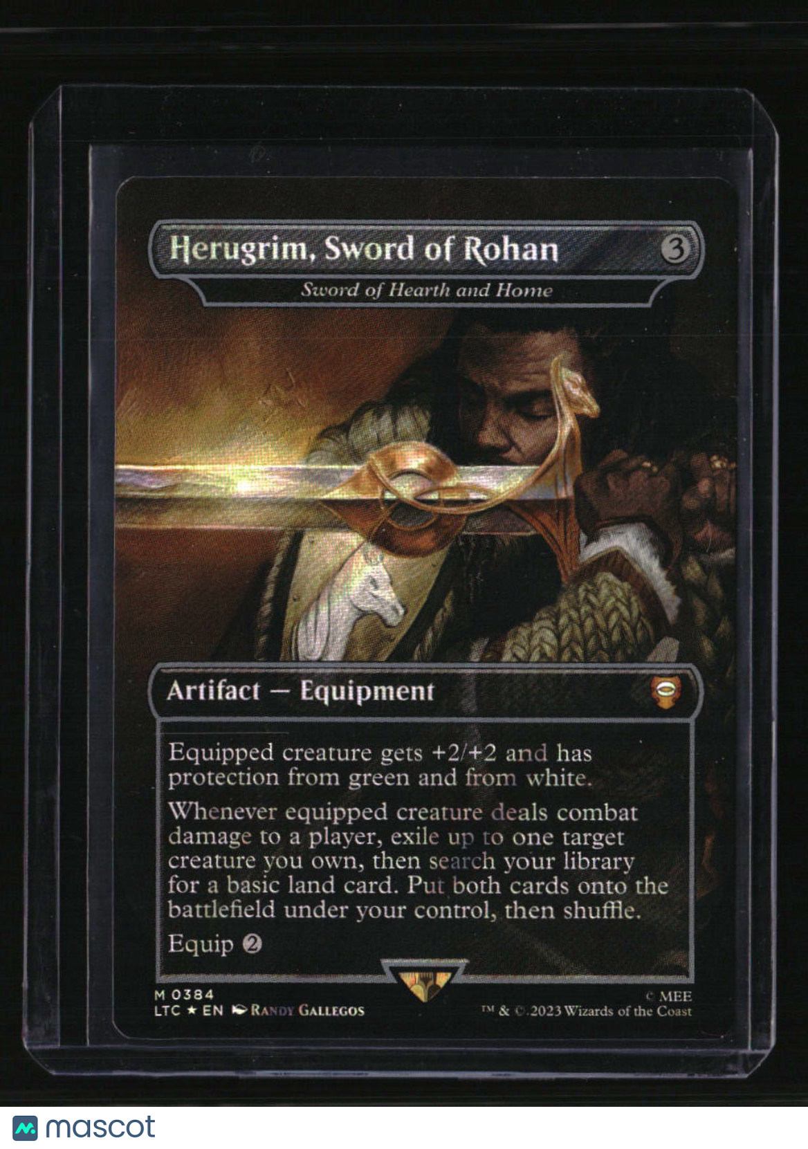 Commander: The Lord of the Rings: Herugrim, Sword of Rohan Foil