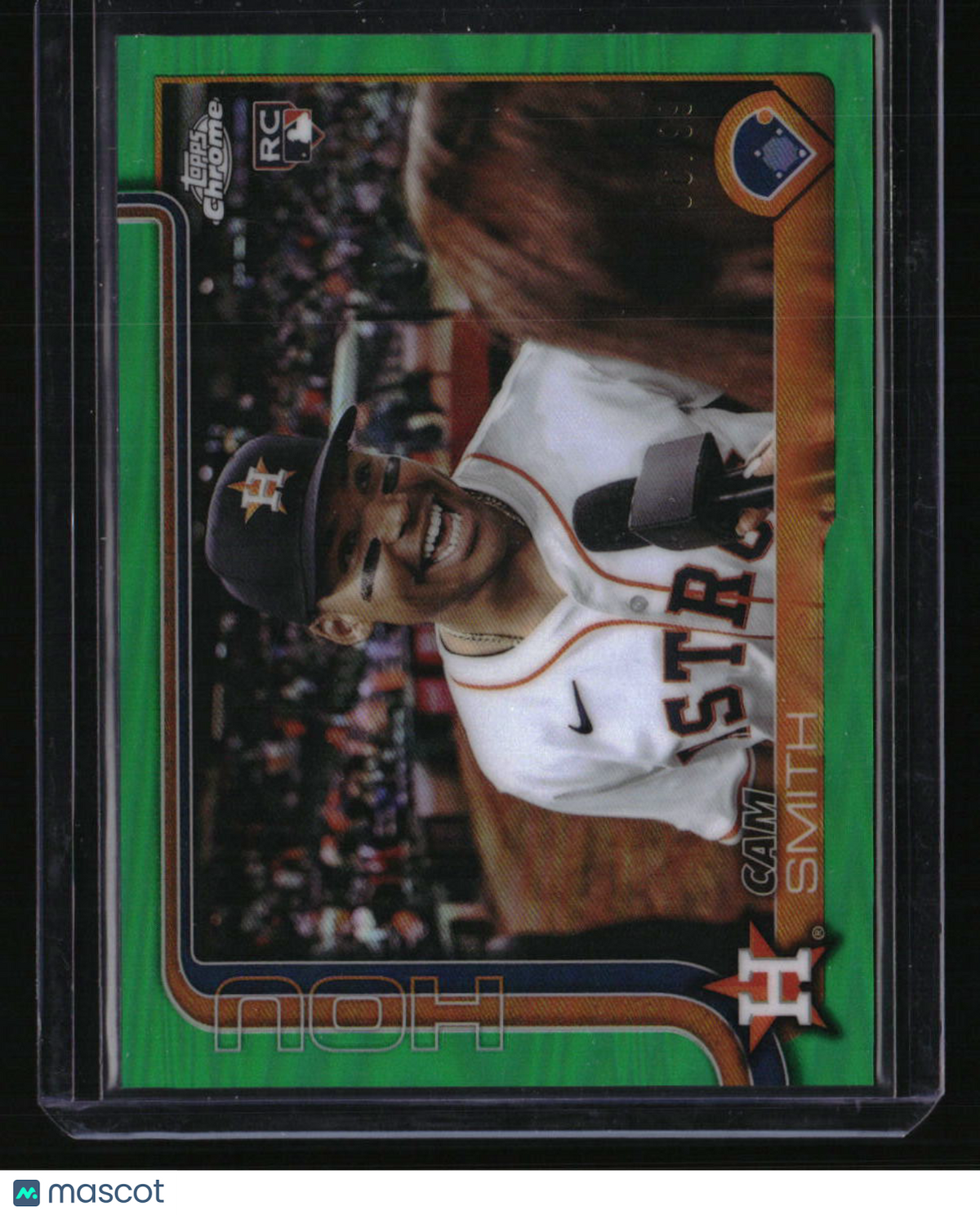 2025 Topps Chrome Update Cam Smith Green Refractors #/99 Image Variation