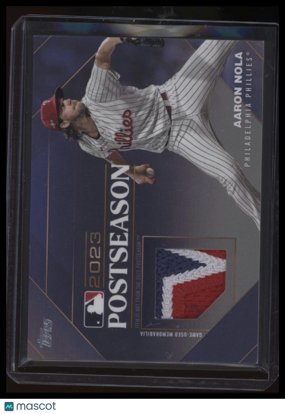 2023 Topps Bryce Harper Postseason Performance Relics Red #/25