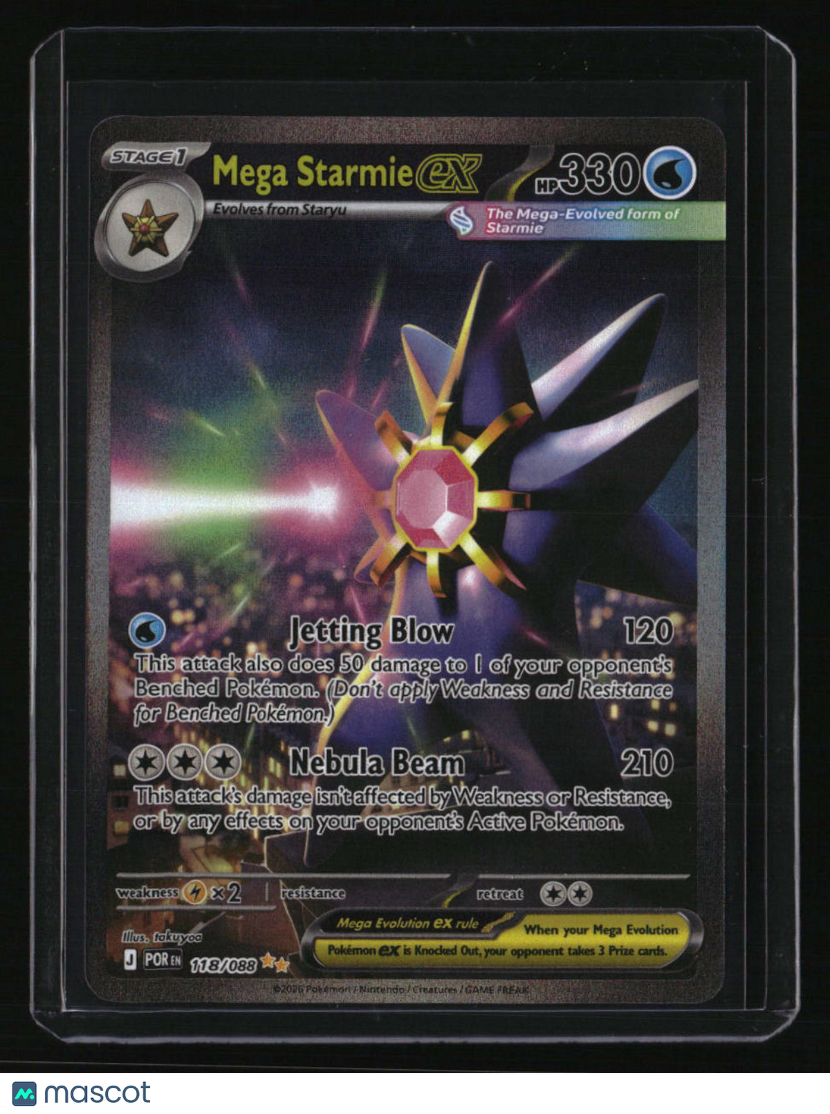 ME03: Perfect Order Mega Starmie ex