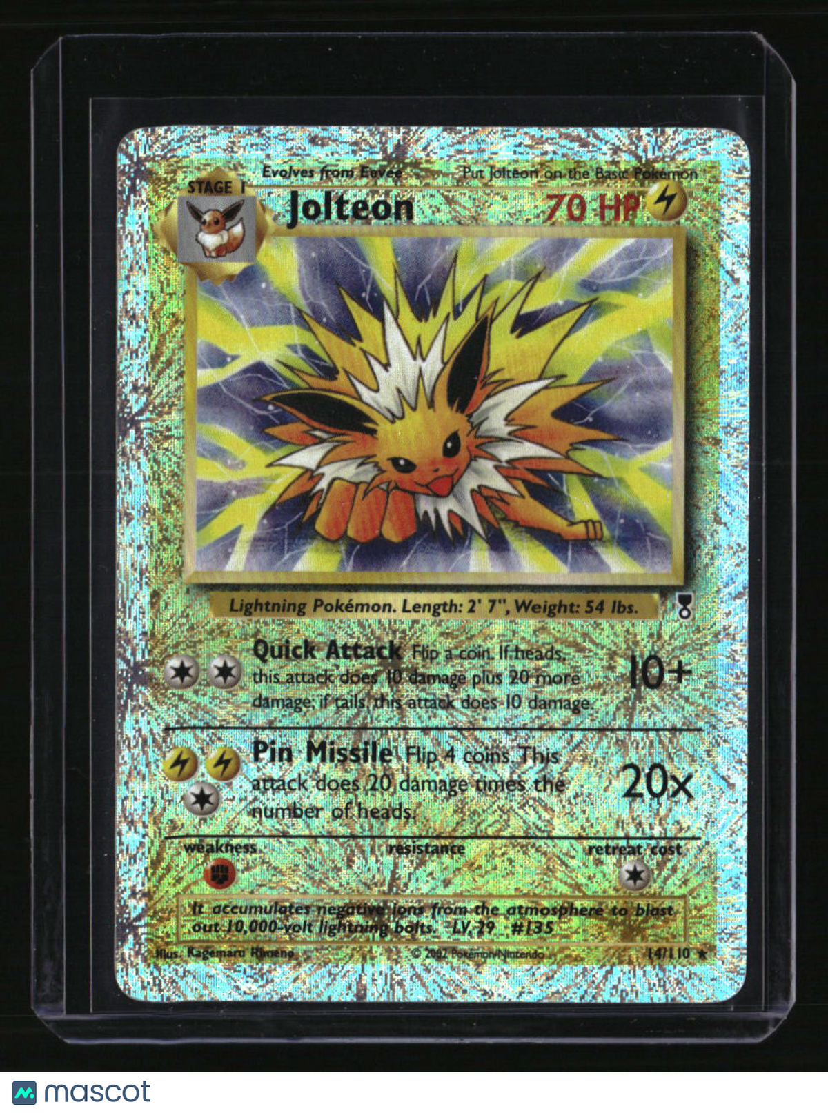 Legendary Collection Jolteon Reverse Holo