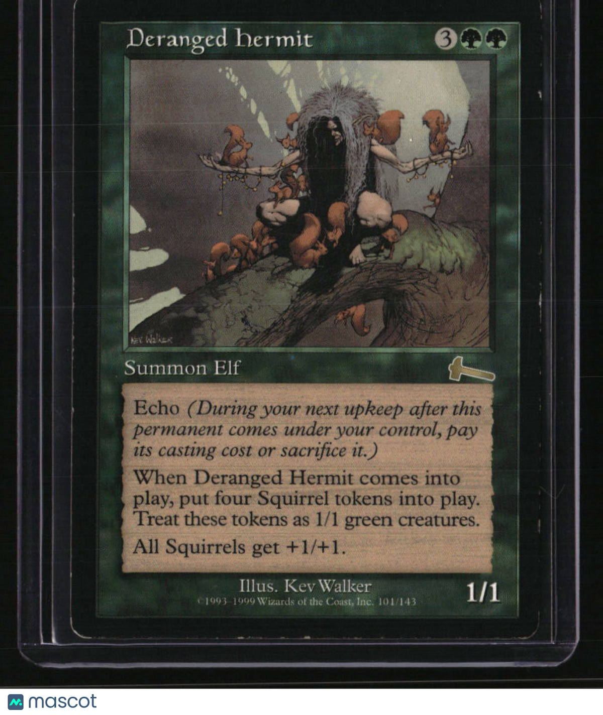 Urza's Legacy Deranged Hermit