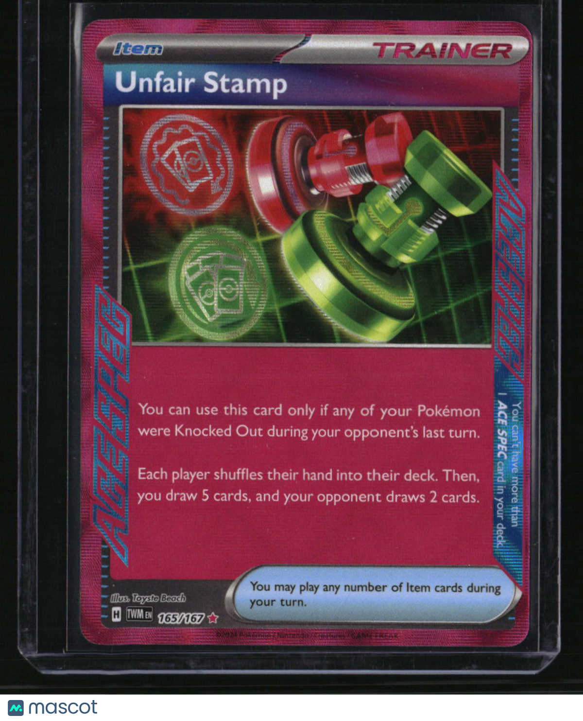 SV06: Twilight Masquerade Unfair Stamp