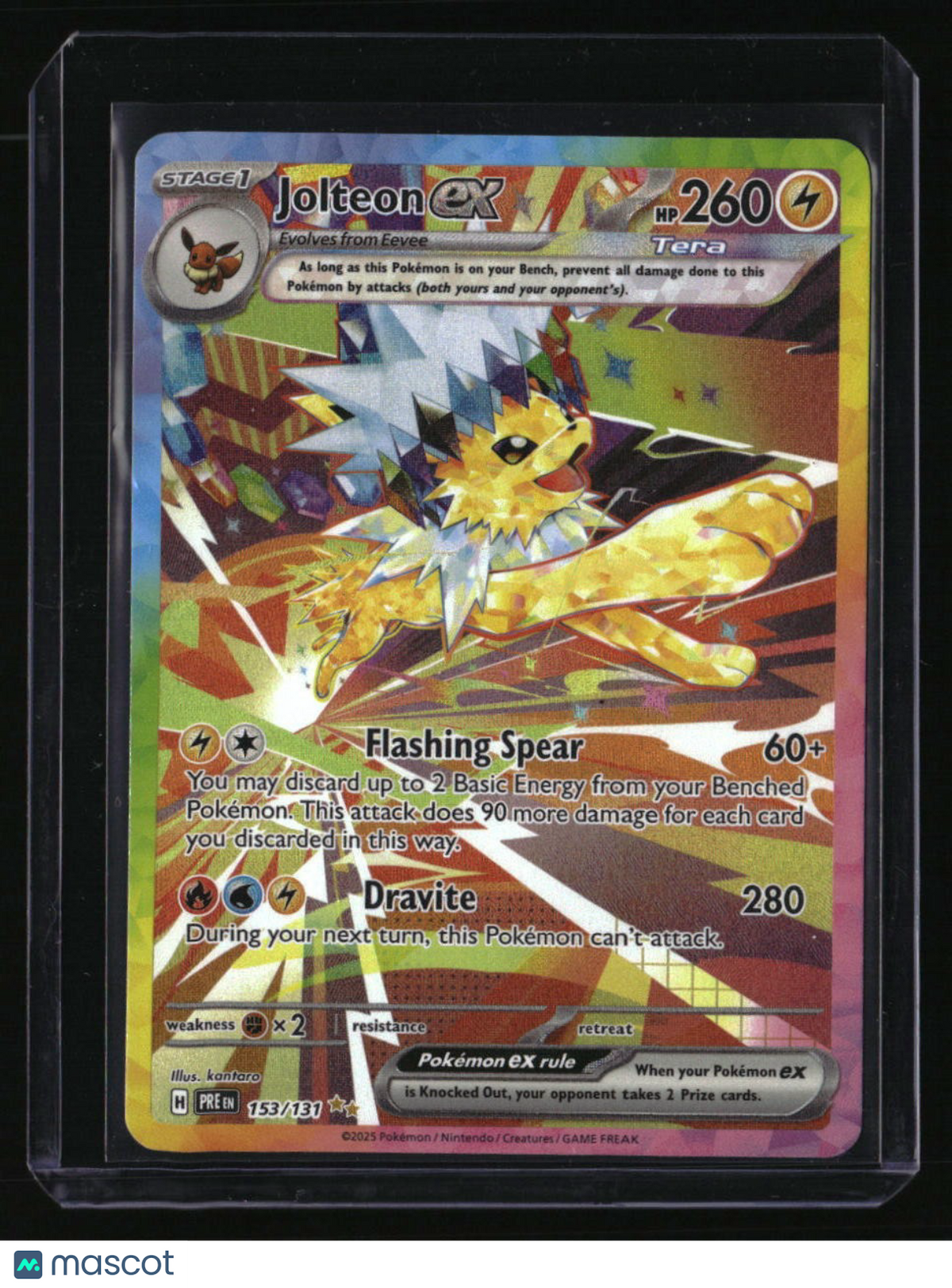 SV: Prismatic Evolutions Jolteon ex