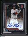 2024 Bowman Draft Braden Montgomery Chrome Prospect Autographs